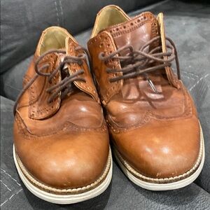 Cole Haan Tan Leather Men's Oxfords